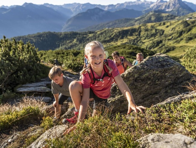 Wandern, Klettern und Bergsteigen © Flachau Tourismus Ulrich Grill